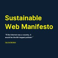 Sustainable Web Manifesto
