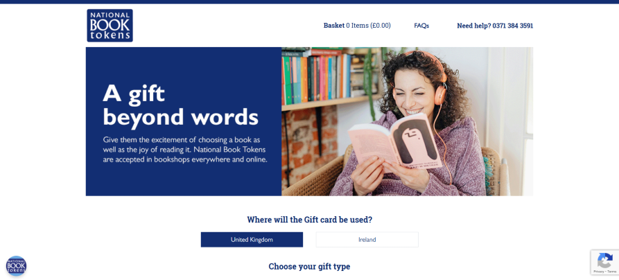 Online giftcard purchases