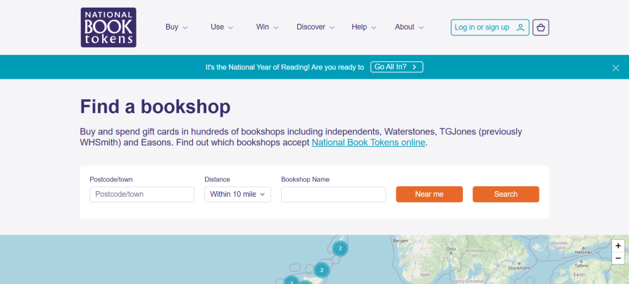 Independent book shop UK directory