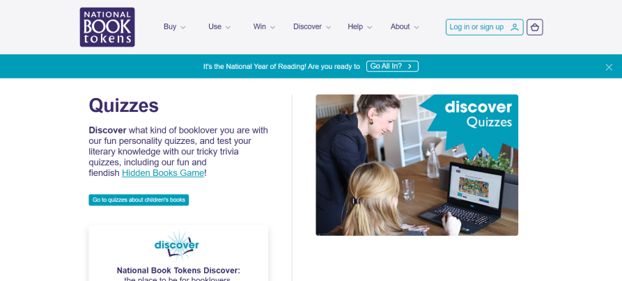 Online quizes and competitions
